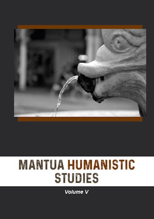 Mantua humanistic studies. Vol. 5 - copertina