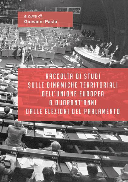 Raccolta di studi sulle dinamiche territoriali dell'Unione Europea a quarant'anni dalle elezioni del Parlamento - copertina