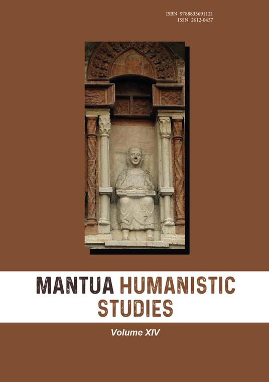 Mantua humanistic studies. Vol. 14 - copertina