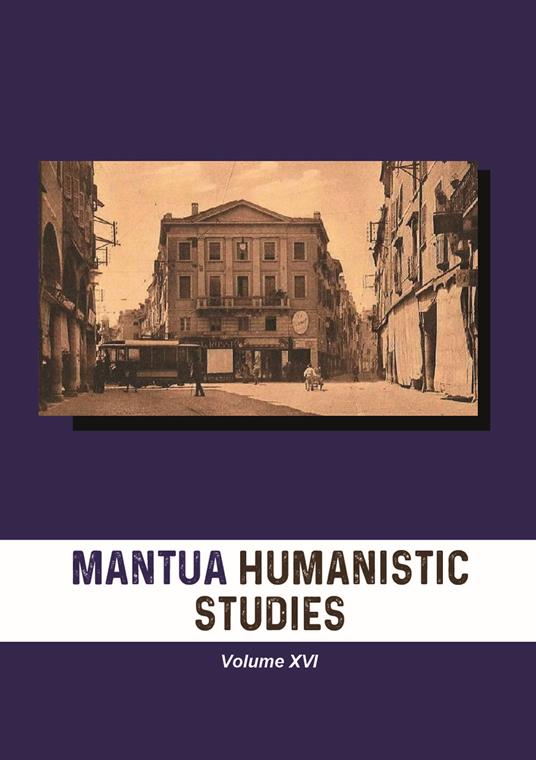 Mantua humanistic studies. Vol. 16 - copertina