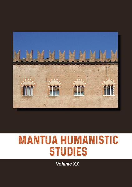 Mantua humanistic studies. Vol. 20 - copertina