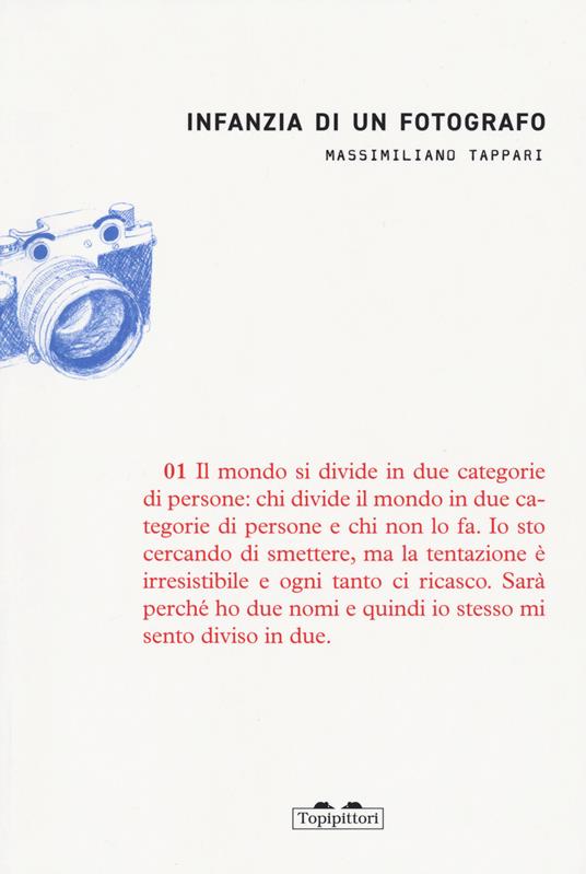 Infanzia di un fotografo - Massimiliano Tappari - copertina