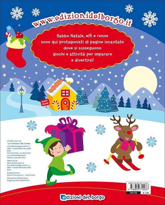 Fare e giocare a Natale. Con adesivi - 2