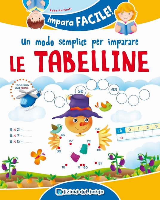 Un modo semplice per imparare le tabelline - Roberta Fanti - copertina