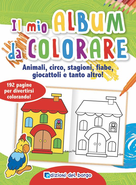 16 idee su Album da colorare per bambini  disegni semplici, libri da  colorare, album