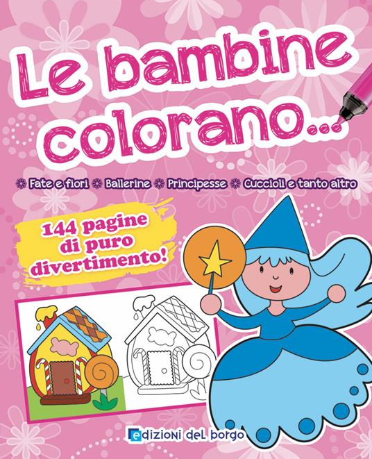 Le bambine colorano... - copertina