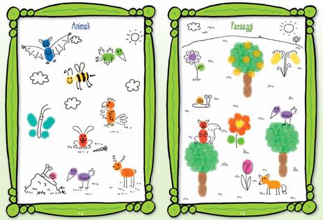 Impronte per disegnare passo dopo passo. Ediz. a colori - Nico Fauser - 2