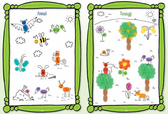 Impronte per disegnare passo dopo passo. Ediz. a colori - Nico Fauser - 2