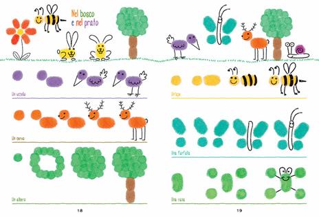 Impronte per disegnare passo dopo passo. Ediz. a colori - Nico Fauser - 3