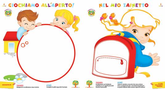 Il mio quaderno di giochi e attività 4/5 anni - Roberta Fanti - 3