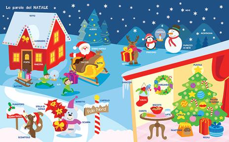 È Natale. Gioca con gli stickers, colora e impara. Con adesivi - 2