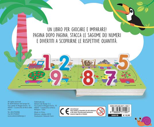 Scopro i numeri. Ediz. a colori - Deborah Forni - 2