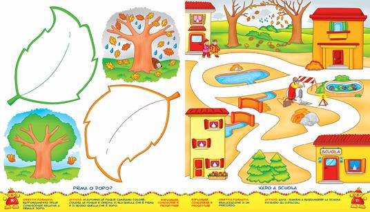 Il libro per imparare. 4 anni. Tanti giochi e attività per imparare divertendosi. Ediz. a colori - Roberta Fanti,Marisa Tolomelli - 4