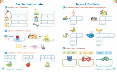  Imparo giocando con le parole. Tante attività e giochi per non sbagliare più! - 3