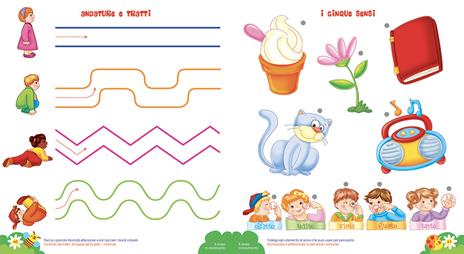 Il mio quaderno di giochi e attività 4/5 anni. Con adesivi. Ediz. a colori - Roberta Fanti - 5