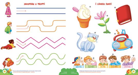 Il mio quaderno di giochi e attività 4/5 anni. Con adesivi. Ediz. a colori - Roberta Fanti - 5