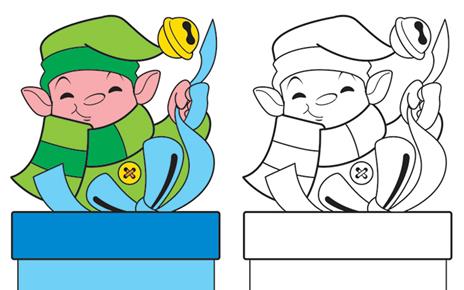 Natale. Colorare in 3D. Tante pagine da colorare e soggetti da costruire. Ediz. a colori - Roberta Fanti - 3