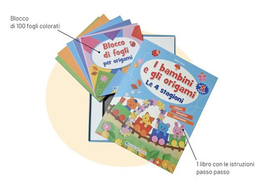 I bambini e gli origami. Le 4 stagioni. Ediz. a colori - Misa Imai - 2