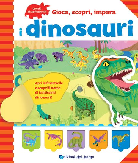 I dinosauri. Gioca, scopri, impara. Ediz. a colori - Jeon Sookhyun - copertina