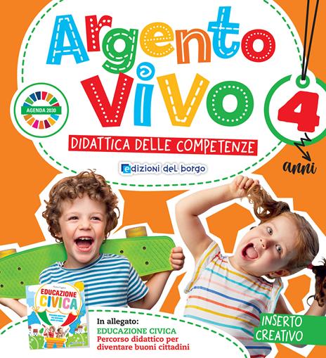 Argento vivo. 4 anni. Quaderno operativo - copertina