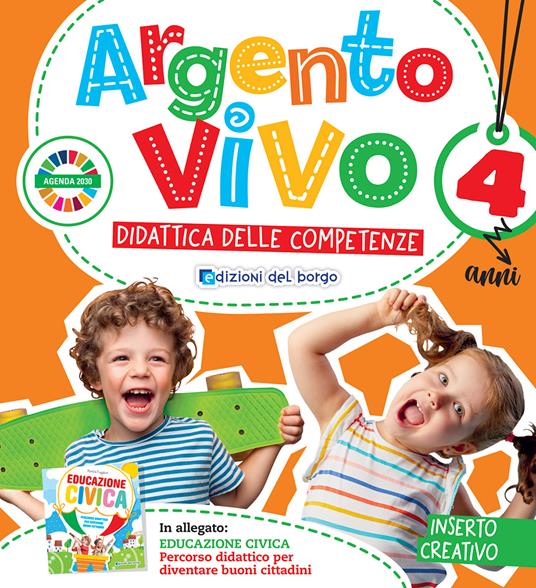 Argento vivo. 4 anni. Quaderno operativo - copertina