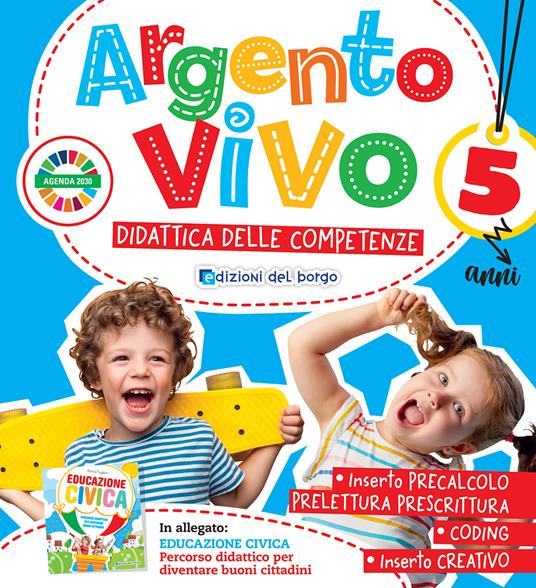 Argento vivo. 5 anni. Quaderno operativo - copertina