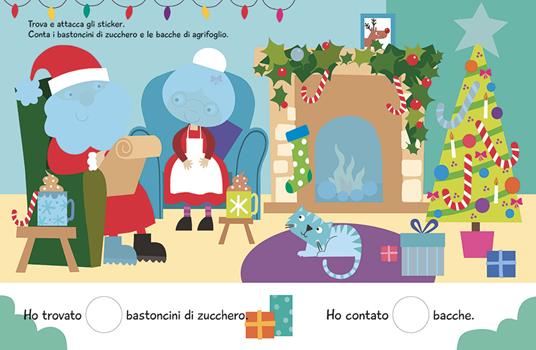 Natale. Grandi stickers. Con adesivi. Ediz. a colori - Jayne Scholfield - 3