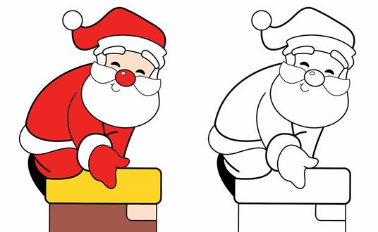 Colora il Natale. Tanti disegni da colorare per Natale! Ediz. a colori. Con 6 pennarelli Jumbo Carioca - Ilaria Ambrosini - 4