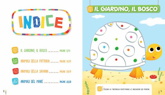 Gioco e imparo con gli animali. Attività, giochi, pregrafismi. Ediz. a colori - Roberta Fanti - 2