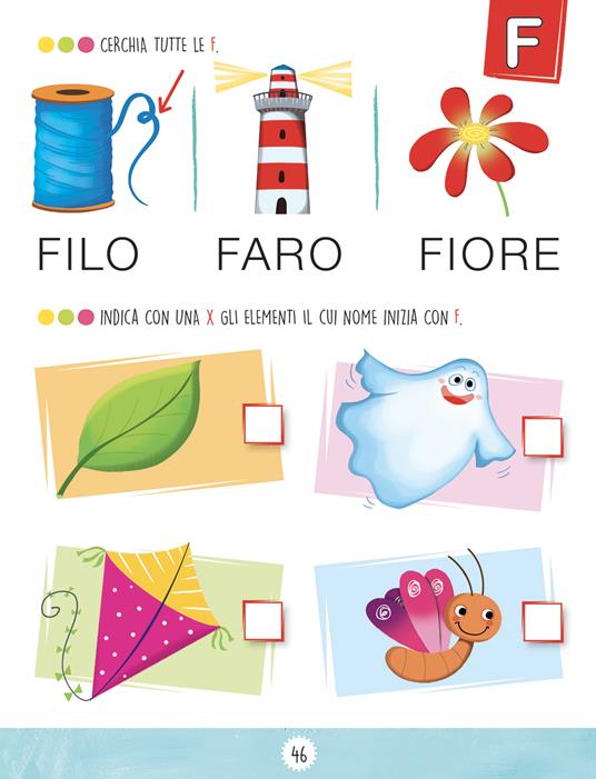 Imparo a leggere e scrivere. Ediz. a colori. Con pennarello cancellabile - Roberta Fanti - 3