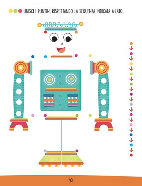 Giochi logici, lettere e numeri. Ediz. a colori. Con pennarello cancellabile - Roberta Fanti - 5