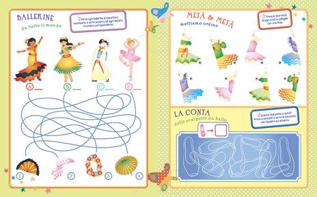 Fare e giocare con fate, principesse e ballerine. Con adesivi. Ediz. a colori - 3