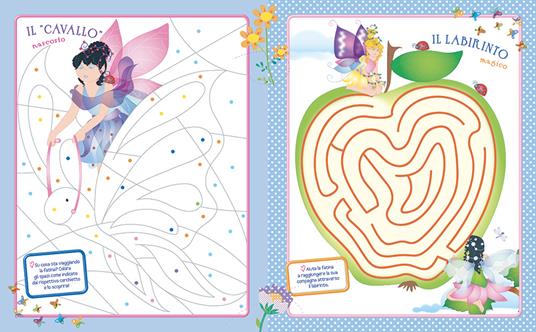 Fare e giocare con fate, principesse e ballerine. Con adesivi. Ediz. a colori - 4