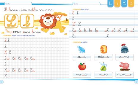 Il quaderno del corsivo. Vocali, consonanti, sillabe. Ediz. a colori - Roberta Fanti - 2
