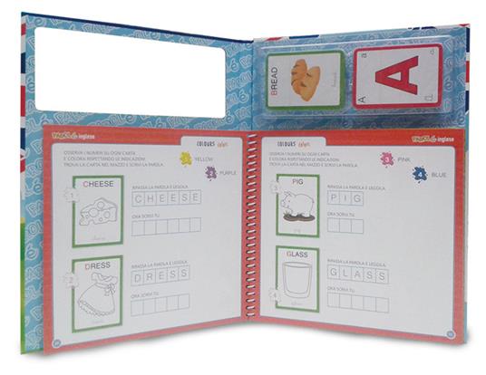 Parolé inglese. Un metodo divertente per imparare l'inglese. Ediz. a colori. Ediz. a spirale. Con 108 Carte - Mirella Cerato,Roberta Fanti - 2