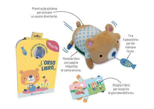 L'orsolibro. Tremottini. Ediz. a colori. Con pupazzo - 3
