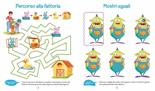 Vado in prima. Giochi di logica, lettere e numeri. Mini impara. Ediz. a colori - Roberta Fanti - 4