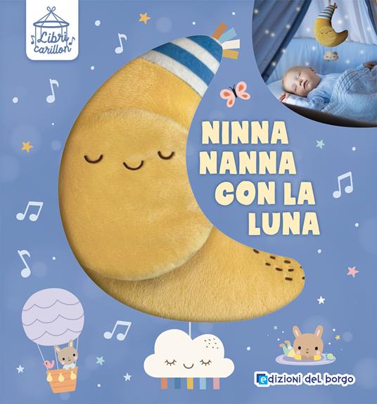 Ninna nanna con la luna. Libri carillon. Ediz. a colori - copertina