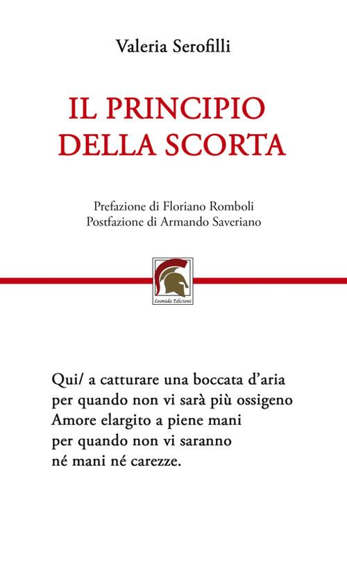 Il principio della scorta - Valeria Serofilli - copertina