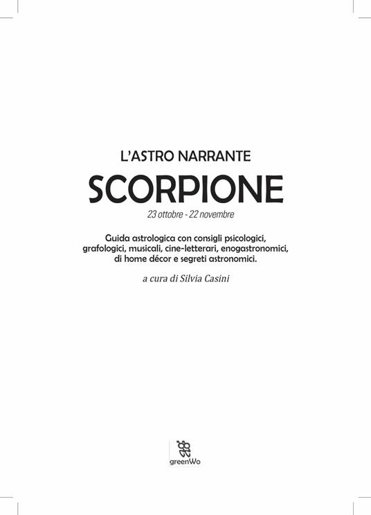 Scorpione. L'astro narrante - 2