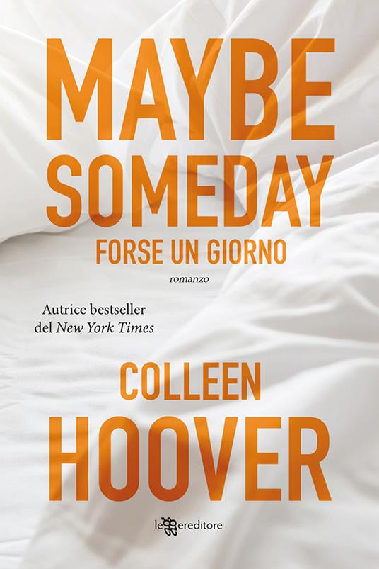 Forse un giorno - Colleen Hoover - copertina