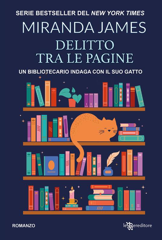 Delitto tra le pagine - James Miranda - copertina