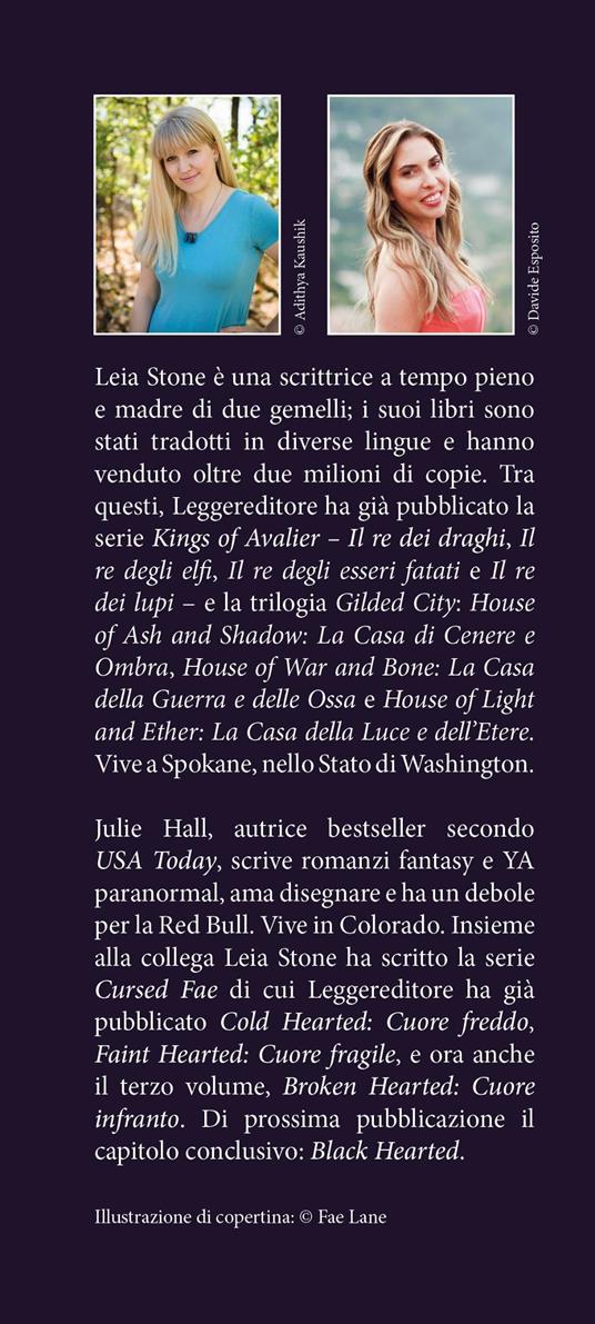 Broken hearted. Cuore infranto. Cursed fae. Con Segnalibro. Vol. 3 - Leia Stone,Julie Hall - 2
