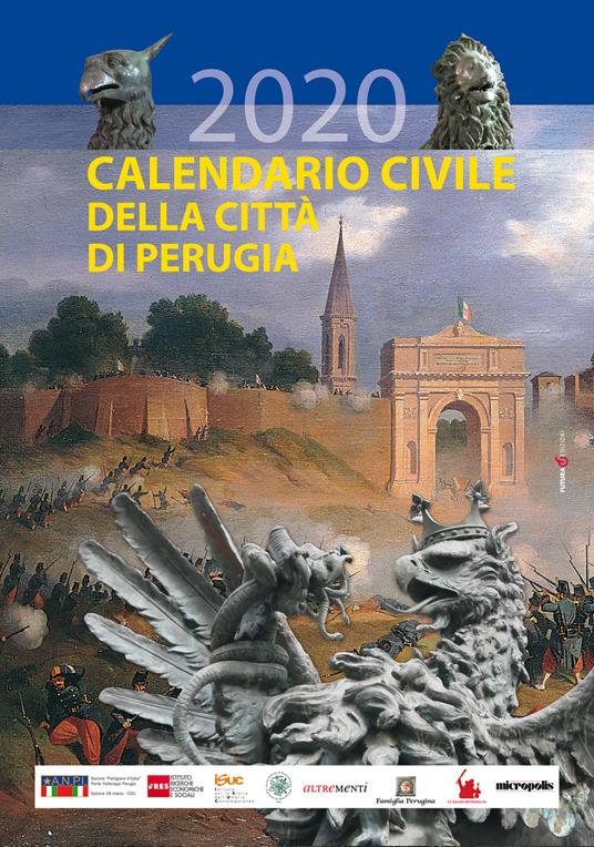 2020 Calendario civile della città di Perugia - copertina