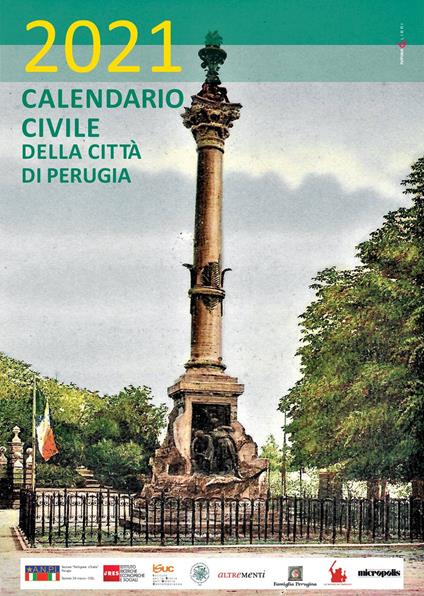2021 Calendario civile della città di Perugia - copertina