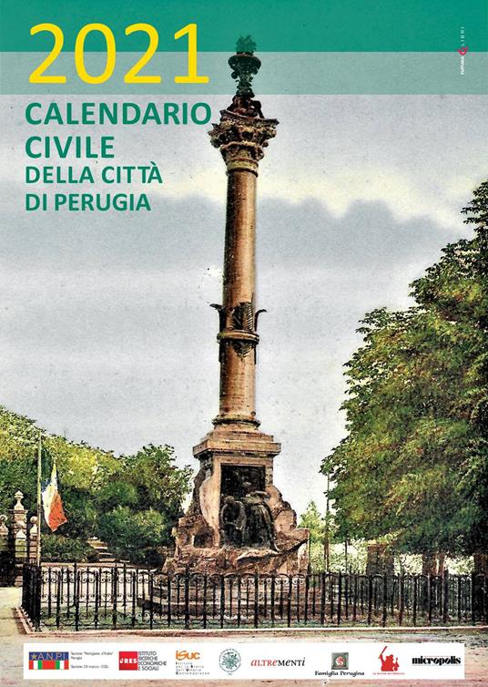 2021 Calendario civile della città di Perugia - copertina