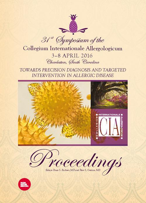 31st Symposium of the Collegium Internationale Allergologicum. Proceedings. Towards precision diagnosis and targeted intervention in allergic disease - copertina