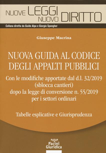 Nuova guida al codice degli appalti pubblici - Giuseppe Macrina - copertina
