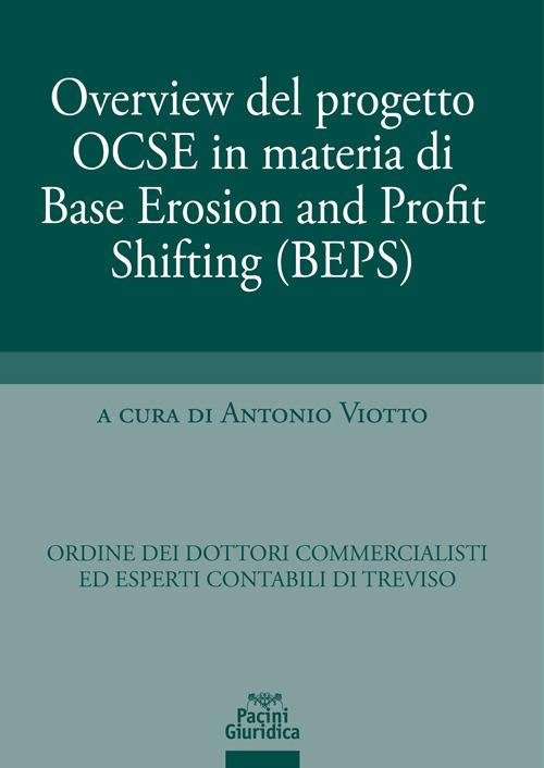 Overview del progetto OCSE in materia di Base Erosion and Profit Shifting (BEPS) - copertina