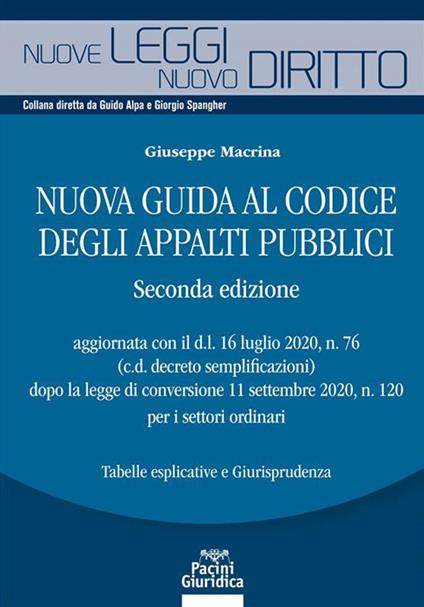Nuova guida al codice degli appalti pubblici - Giuseppe Macrina - ebook